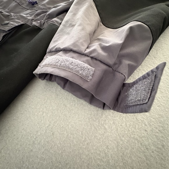 VTG Columbia Sportswear CO Anorak Pullover Jacket Large Gray Purple Black Hood - Picture 10 of 16